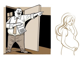 Кириленко М. М. выгоняет беременную женщину из дома